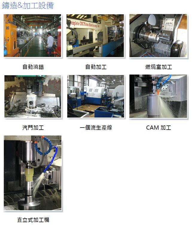 活塞頭形 41-60 汽柴油車種引擎活塞製造、銷售、OEM代工