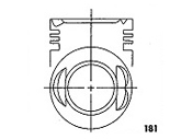 活塞頭形 161-180活塞頭形 181-200 汽柴油車種引擎活塞製造、銷售、OEM代工