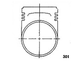 活塞頭形 301-320 汽柴油車種引擎活塞製造、銷售、OEM代工